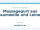 Massagegurt aus Baumwolle und Leinen