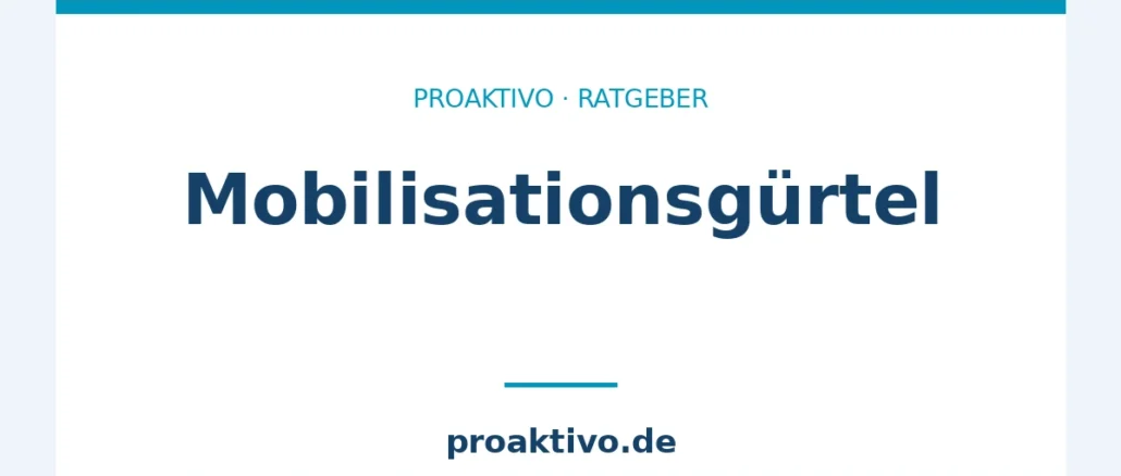 Mobilisationsgürtel