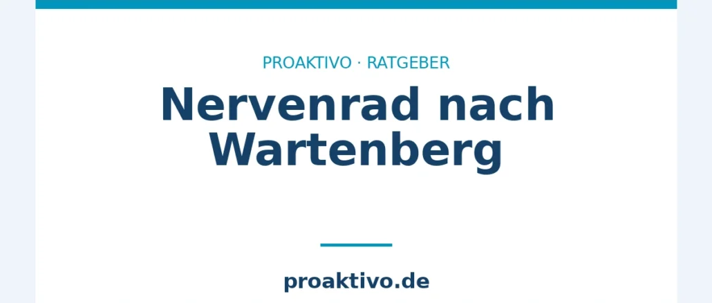 Nervenrad nach Wartenberg