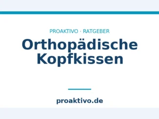 Orthopädische Kopfkissen