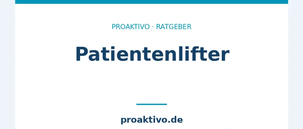 Patientenlifter