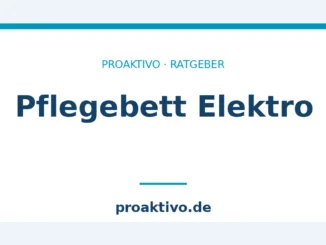 Pflegebett Elektro