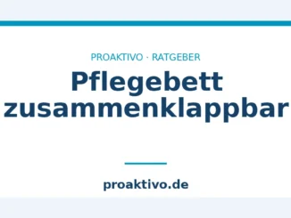 Pflegebett zusammenklappbar