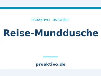 Reise-Munddusche