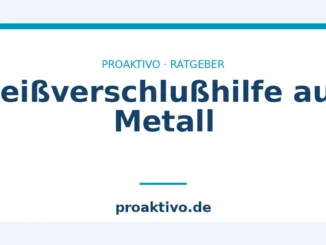 Reißverschlußhilfe aus Metall