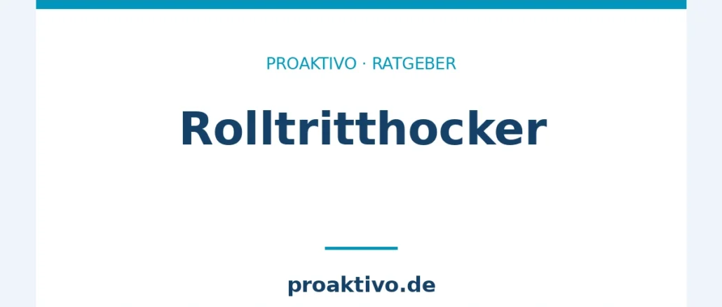 Rolltritthocker