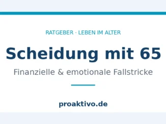 Scheidung mit 65 – finanzielle und emotionale Fallstricke im Alter