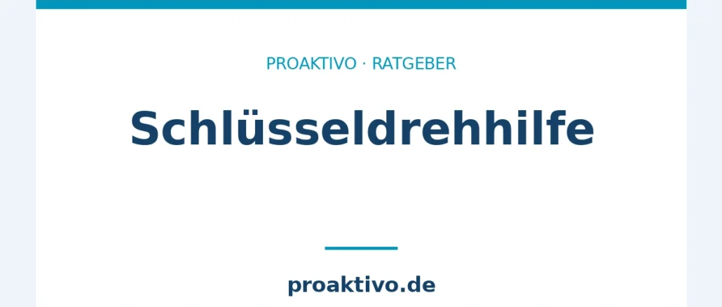 Schlüsseldrehhilfe