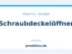 Schraubdeckelöffner
