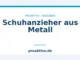 Schuhanzieher aus Metall