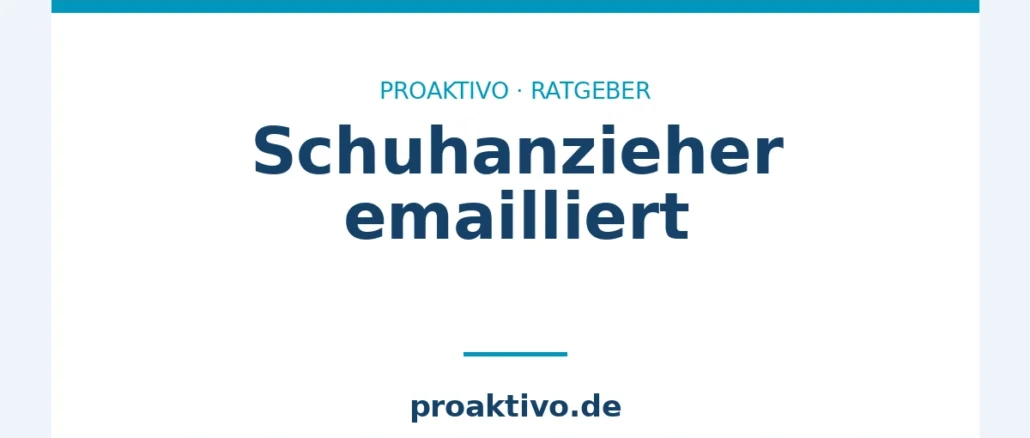 Schuhanzieher emailliert