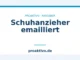 Schuhanzieher emailliert