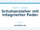 Schuhanzieher mit integrierter Feder