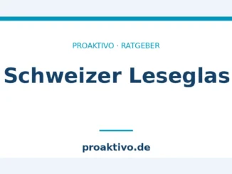 Schweizer Leseglas