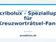 Scribolux - Speziallupe für Kreuzworträtsel-Fans