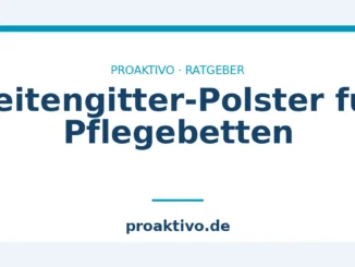 Seitengitter-Polster für Pflegebetten