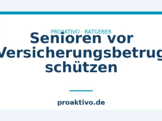 Senioren vor Versicherungsbetrug schützen