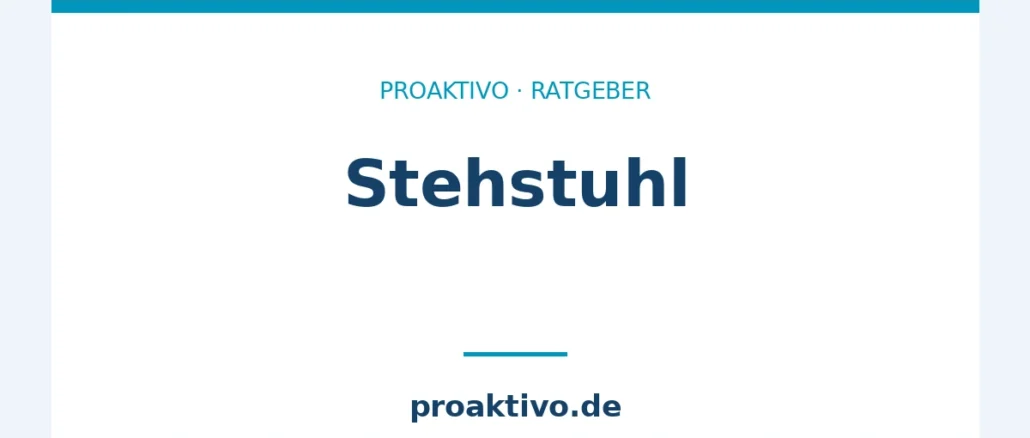 Stehstuhl
