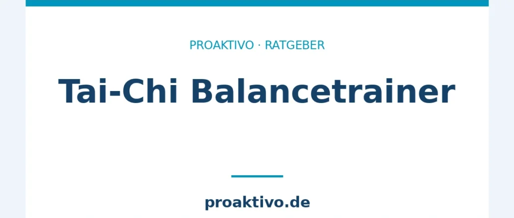 Tai-Chi Balancetrainer