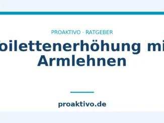 Toilettenerhöhung mit Armlehnen