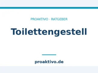 Toilettengestell