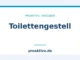 Toilettengestell