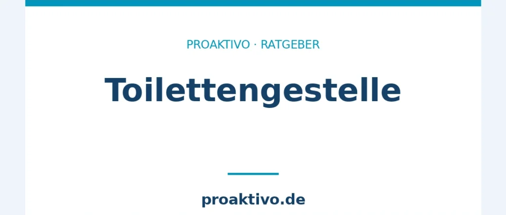 Toilettengestelle