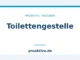 Toilettengestelle