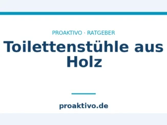 Toilettenstühle aus Holz