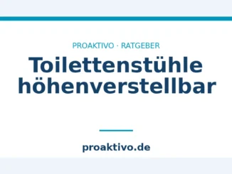 Toilettenstühle höhenverstellbar