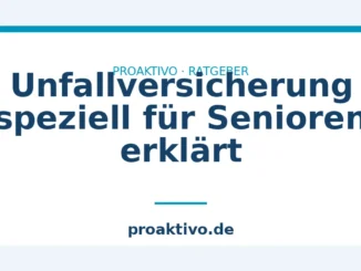 Unfallversicherung speziell für Senioren erklärt