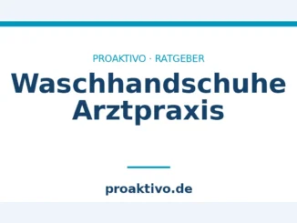 Waschhandschuhe Arztpraxis
